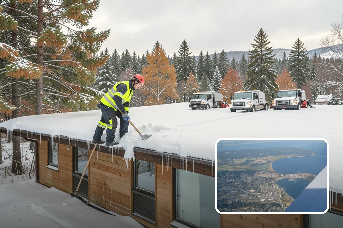 Sidewalk Salting in Oak Harbor, Island County, WA - Effective across typical lowland freeze temperatures