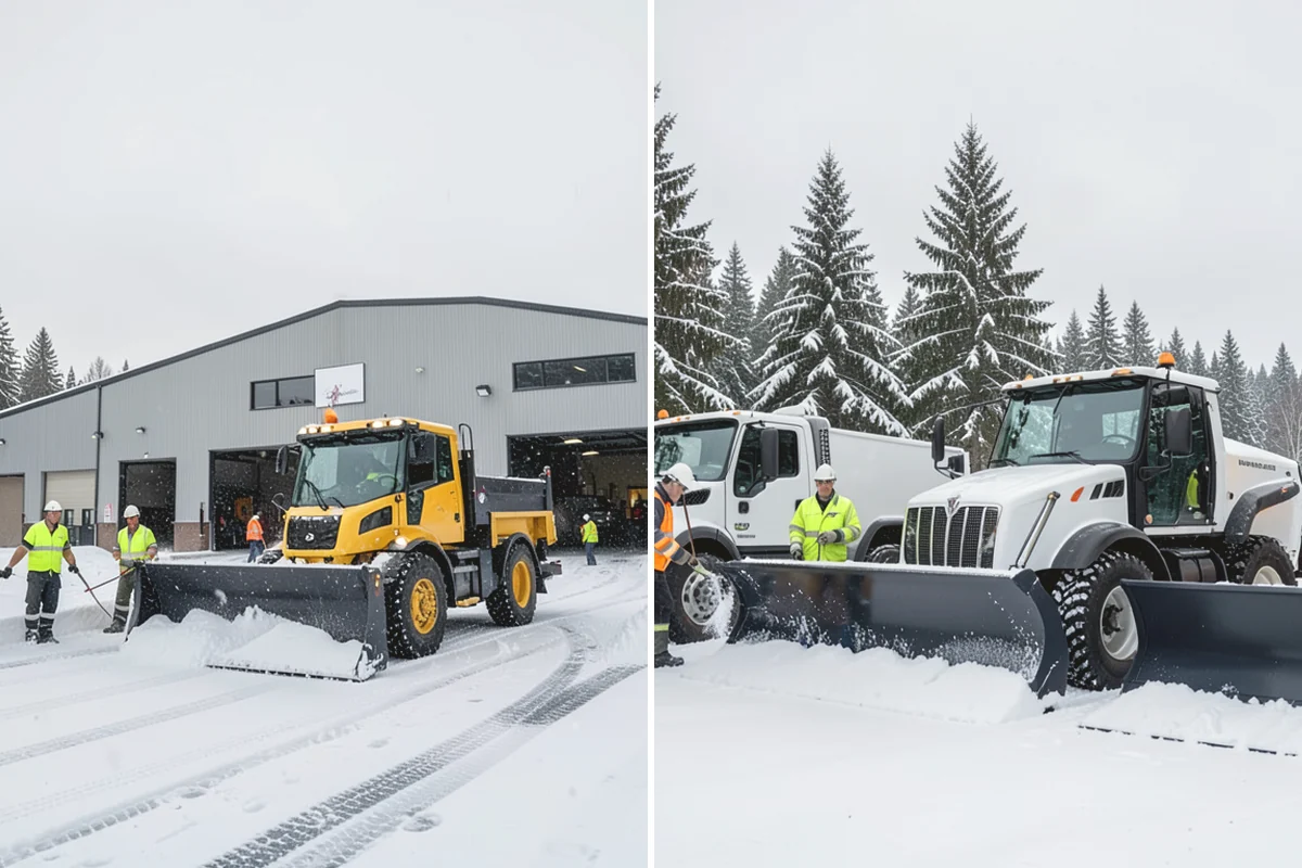 Sidewalk Salting in Oak Harbor, Island County, WA - We confirm temperatures suit salt's melting range