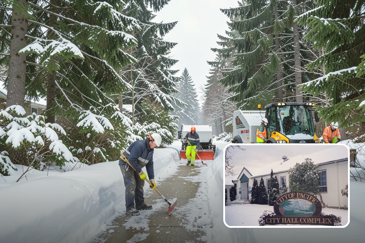 Sidewalk Salting in Pacific, King County, WA - Effective across typical lowland freeze temperatures