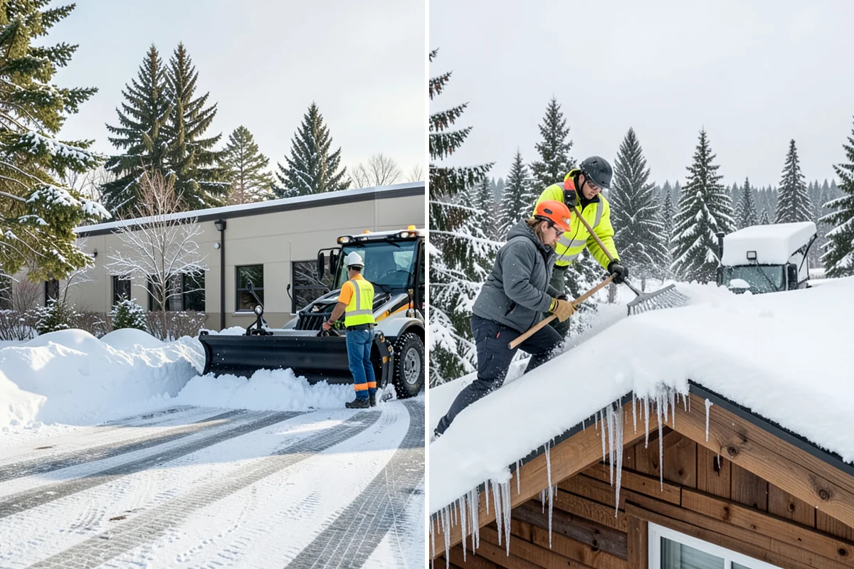 Sidewalk Salting in Seattle, King County, WA - We confirm temperatures suit salt's melting range