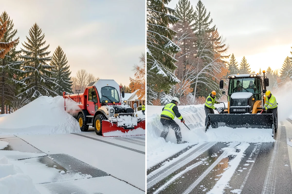 Sidewalk Salting in Shoreline, King County, WA - We confirm temperatures suit salt's melting range