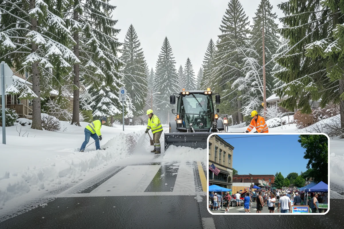 Sidewalk Salting in Snohomish, Snohomish County, WA - Effective across typical lowland freeze temperatures