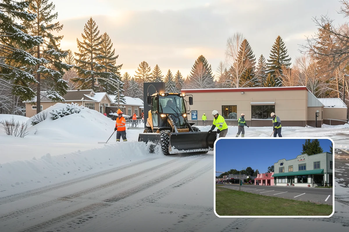 Sidewalk Salting in Snoqualmie, King County, WA - Effective across typical lowland freeze temperatures