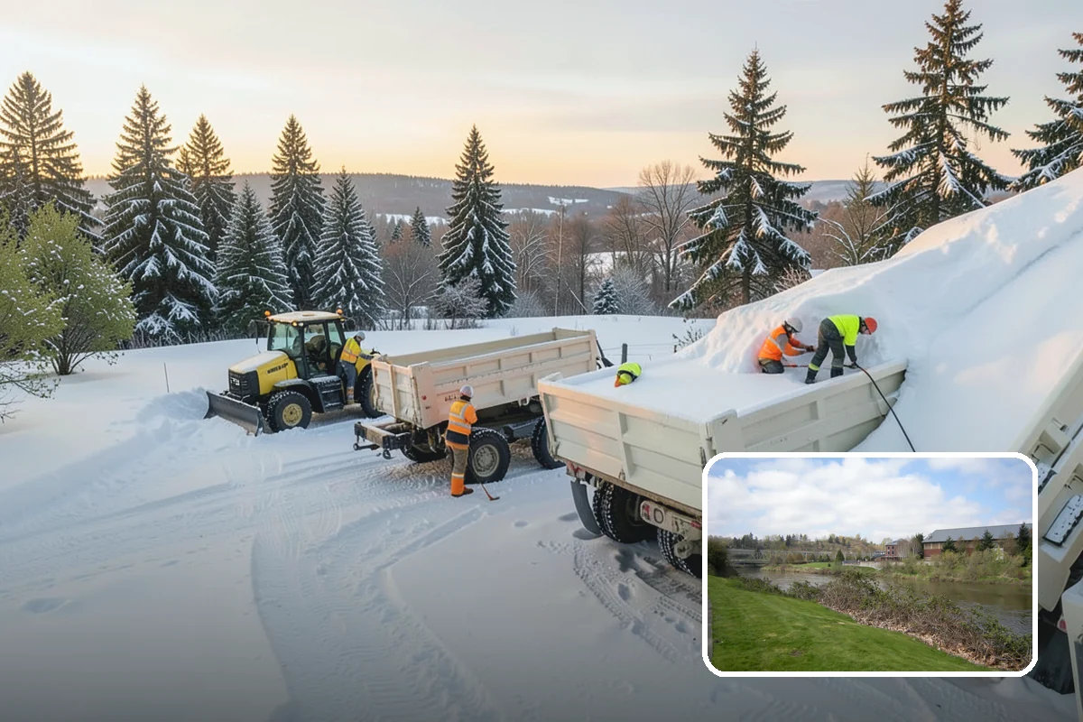 Sidewalk Salting in Tukwila, King County, WA - Effective across typical lowland freeze temperatures