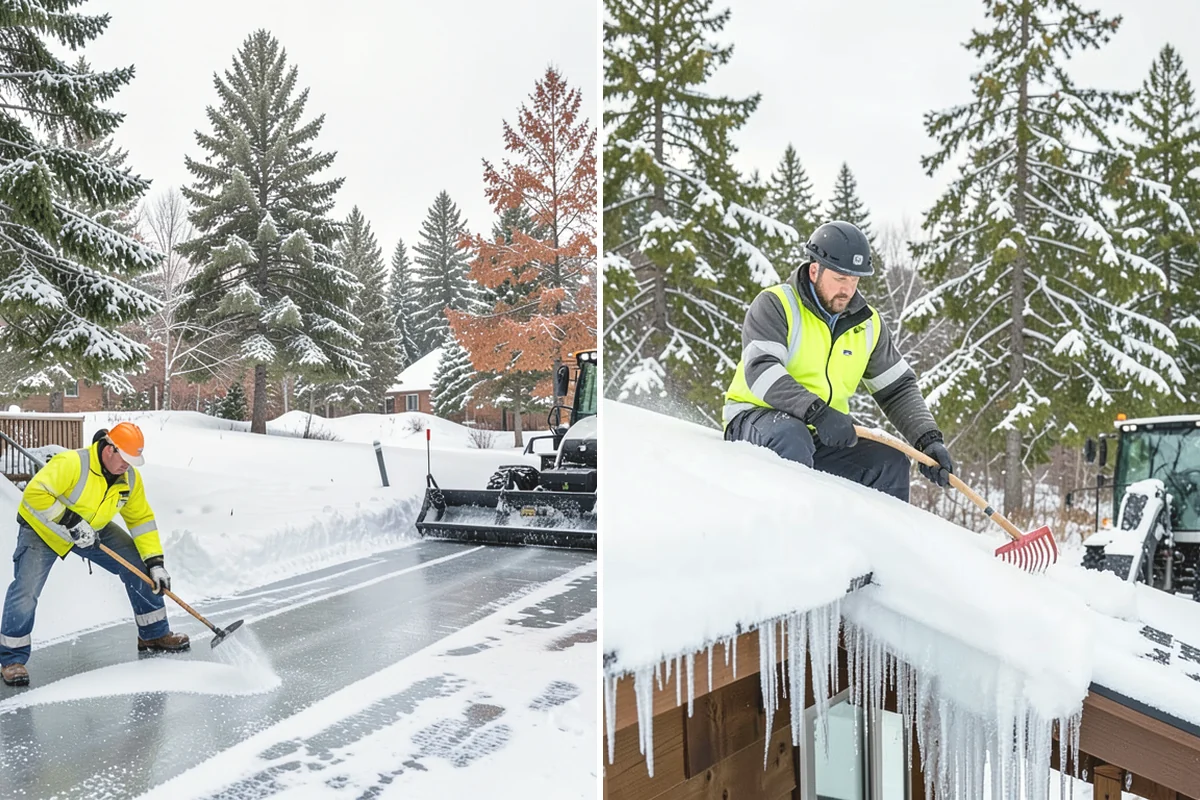 Sidewalk Sanding in Anacortes, Skagit County, WA - We check pavement temperatures against deicer limits