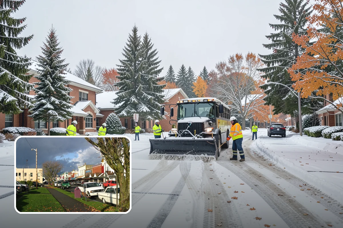 Sidewalk Sanding in Arlington, Snohomish County, WA - Instant traction in extreme cold