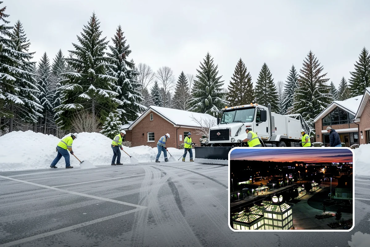 Sidewalk Sanding in Auburn, King County, WA - Instant traction in extreme cold