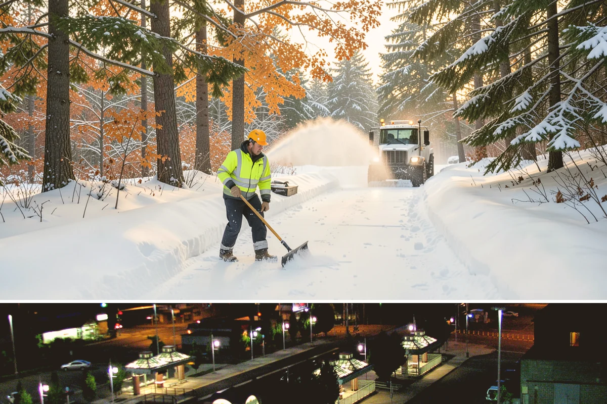 Sidewalk Sanding in Auburn, King County, WA - Sidewalk sanding is most needed during deep-cold snaps in the heart of winter.