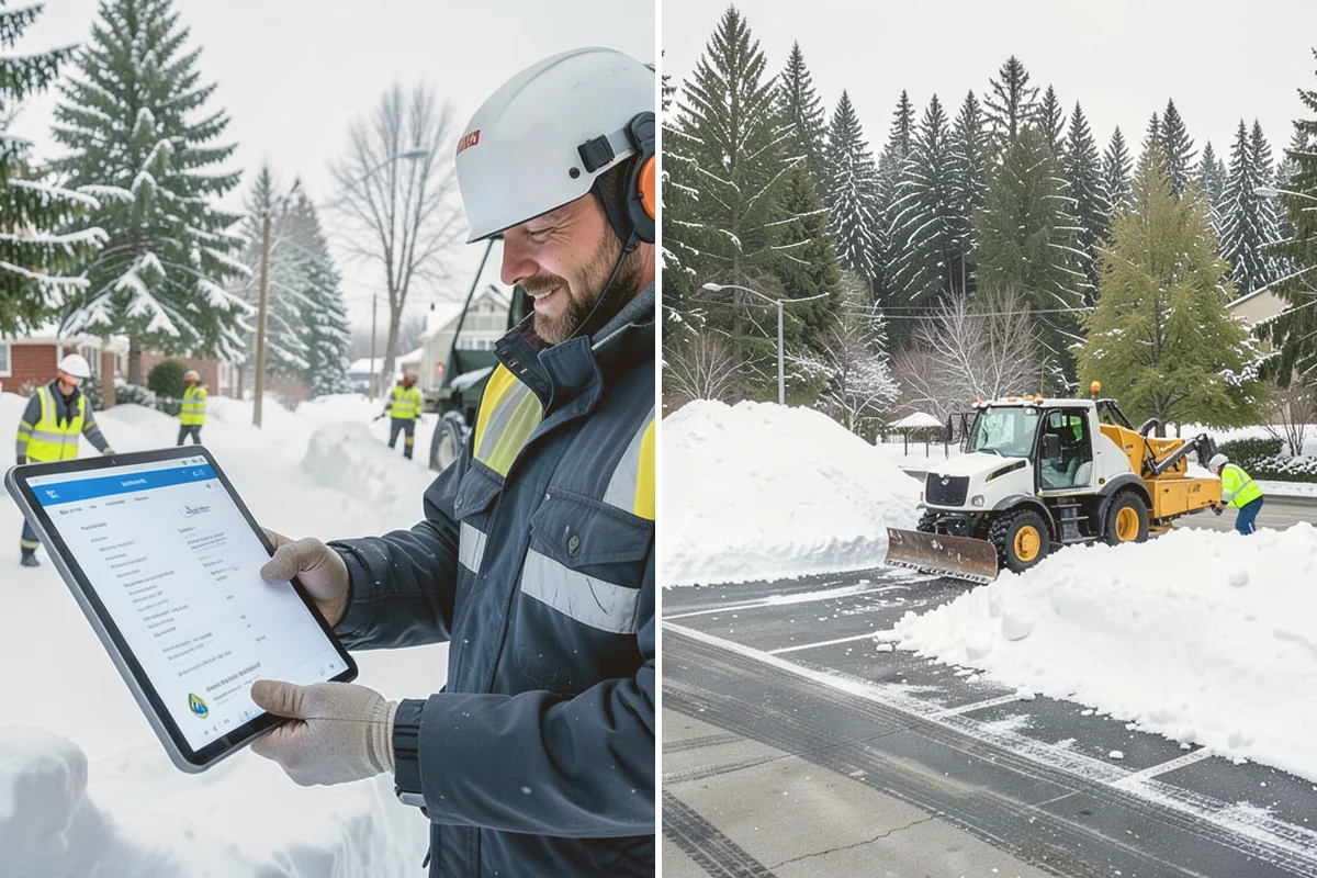 Sidewalk Sanding in Bothell, King County, WA - We check pavement temperatures against deicer limits