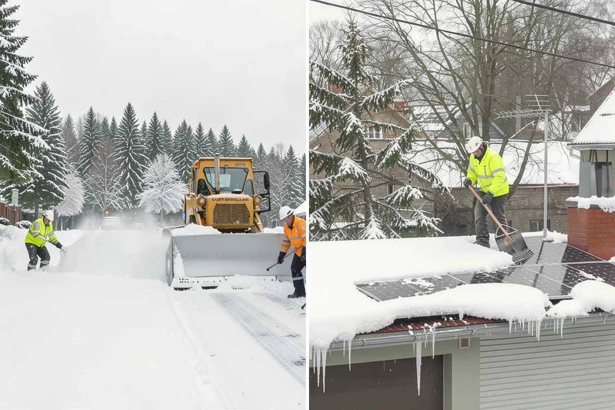 Sidewalk Sanding in Brier, Snohomish County, WA - We check pavement temperatures against deicer limits