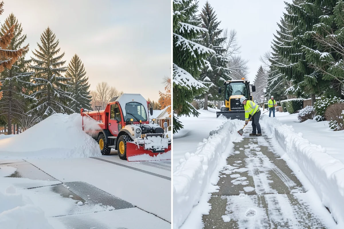Sidewalk Sanding in Buckley, Pierce County, WA - We check pavement temperatures against deicer limits