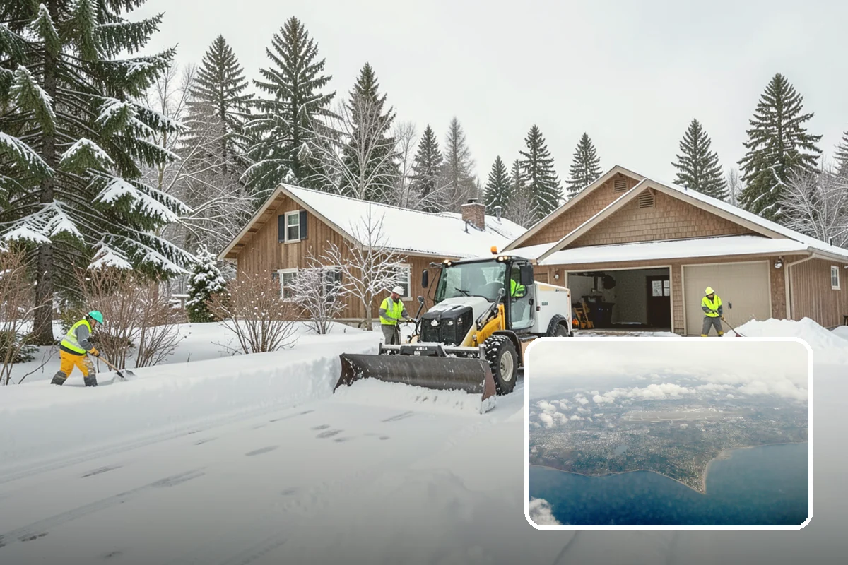 Sidewalk Sanding in Burien, King County, WA - Instant traction in extreme cold