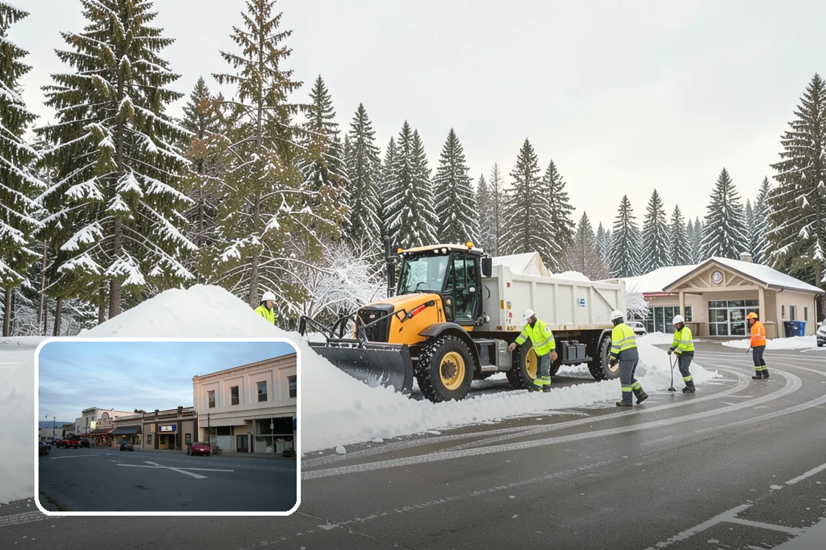 Sidewalk Sanding in Burlington, Skagit County, WA - Instant traction in extreme cold