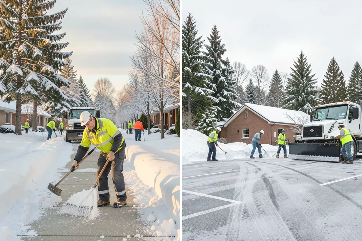 Sidewalk Sanding in Carnation, King County, WA - We check pavement temperatures against deicer limits
