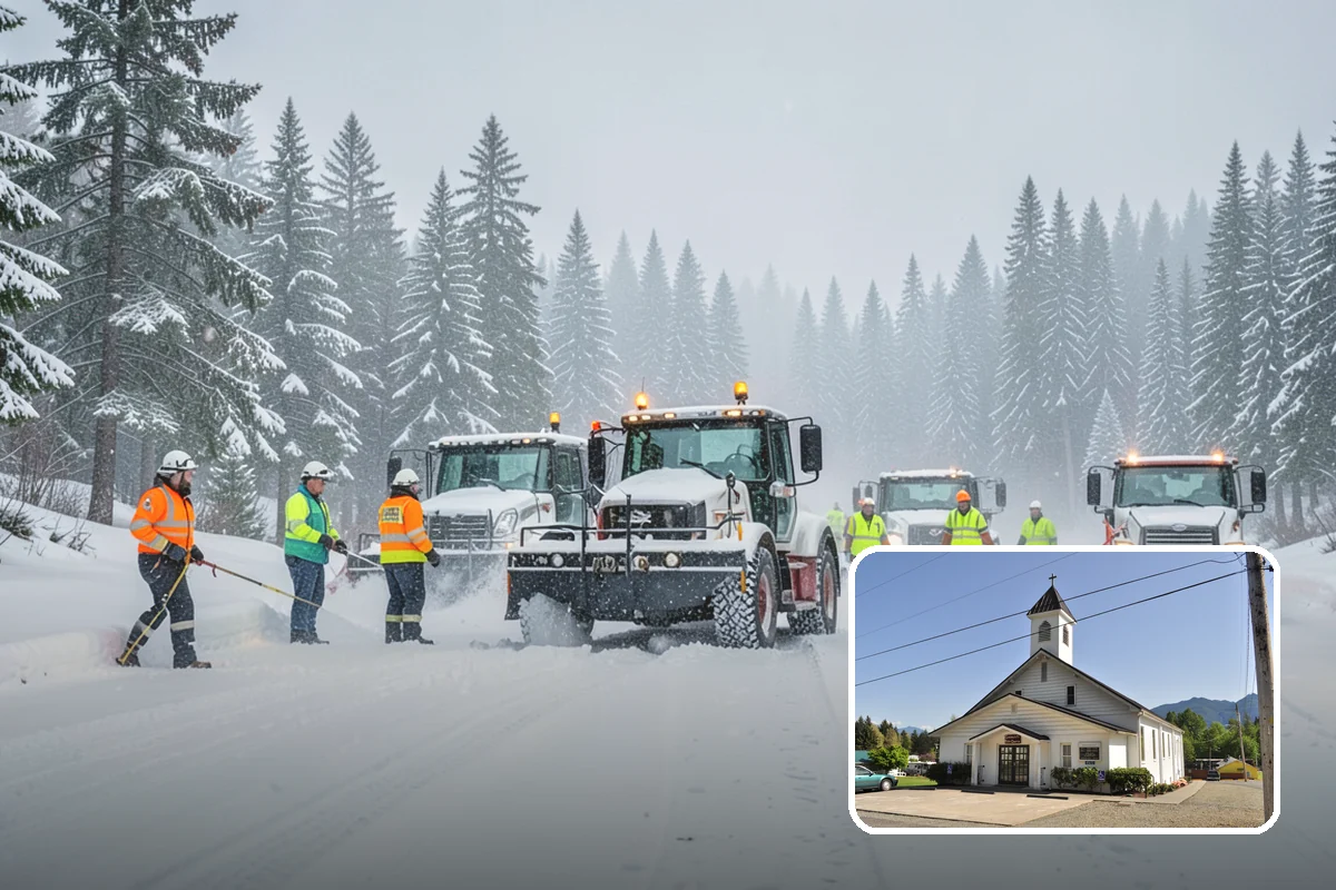Sidewalk Sanding in Concrete, Skagit County, WA - Instant traction in extreme cold
