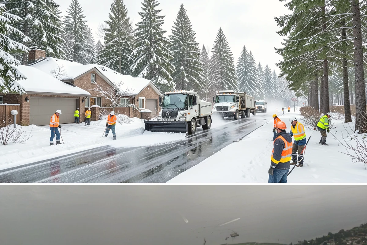 Sidewalk Sanding in Des Moines, King County, WA - Sidewalk sanding is most needed during deep-cold snaps in the heart of winter.