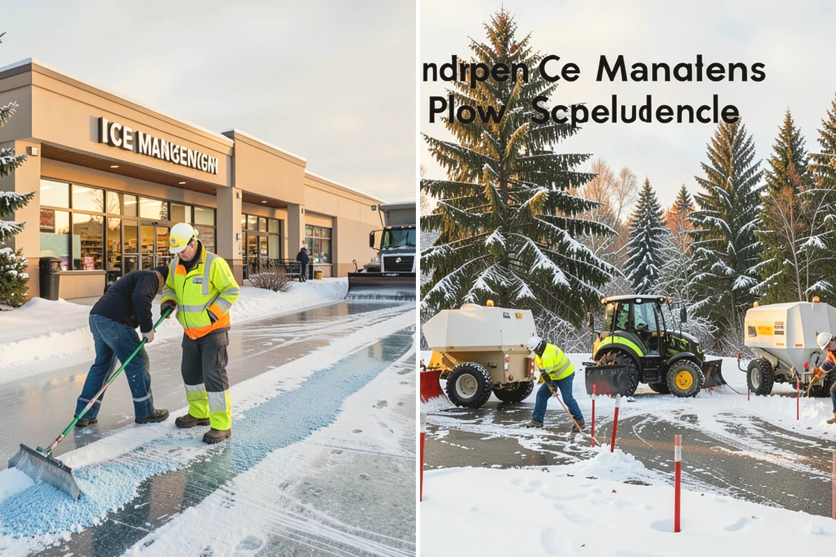Sidewalk Sanding in Duvall, King County, WA - We check pavement temperatures against deicer limits