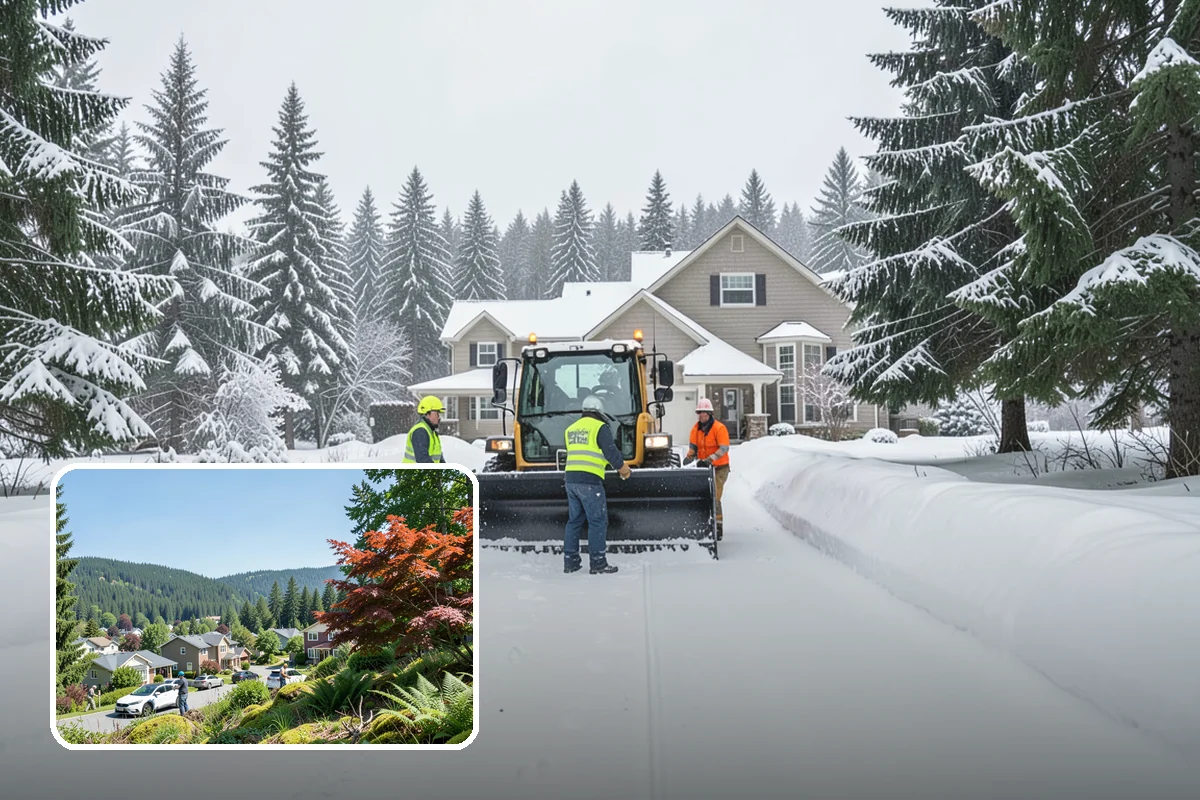 Sidewalk Sanding in Index, Snohomish County, WA - Instant traction in extreme cold