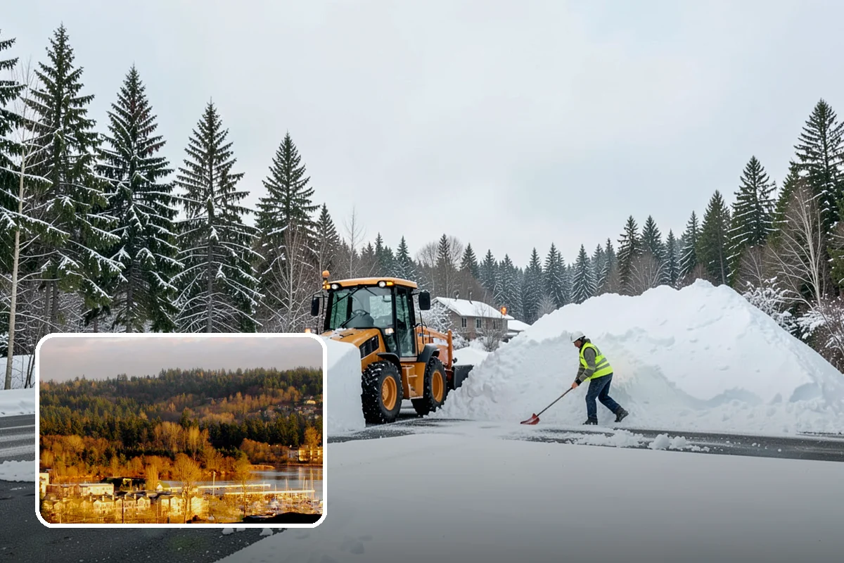 Sidewalk Sanding in Kenmore, King County, WA - Instant traction in extreme cold