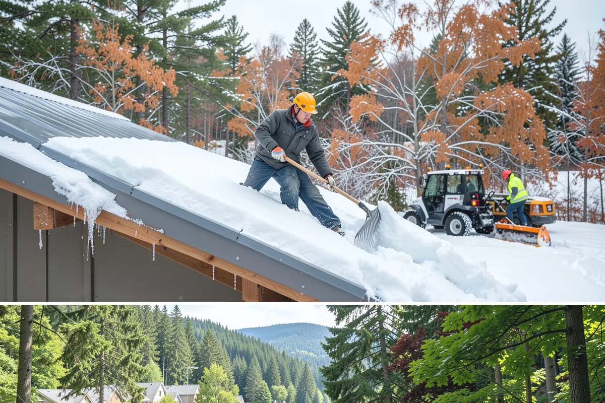 Sidewalk Sanding in Lake Forest Park, King County, WA - Sidewalk sanding is most needed during deep-cold snaps in the heart of winter.