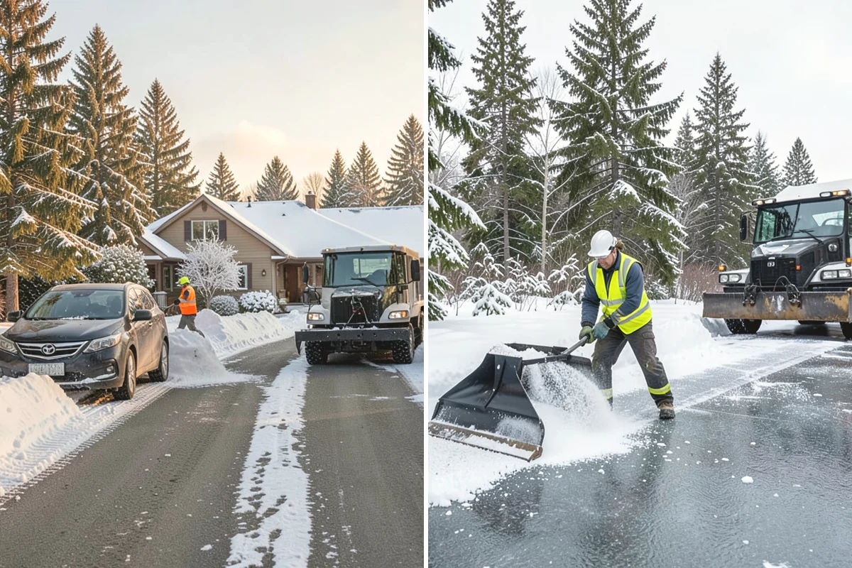 Sidewalk Sanding in Lake Stevens, Snohomish County, WA - We check pavement temperatures against deicer limits