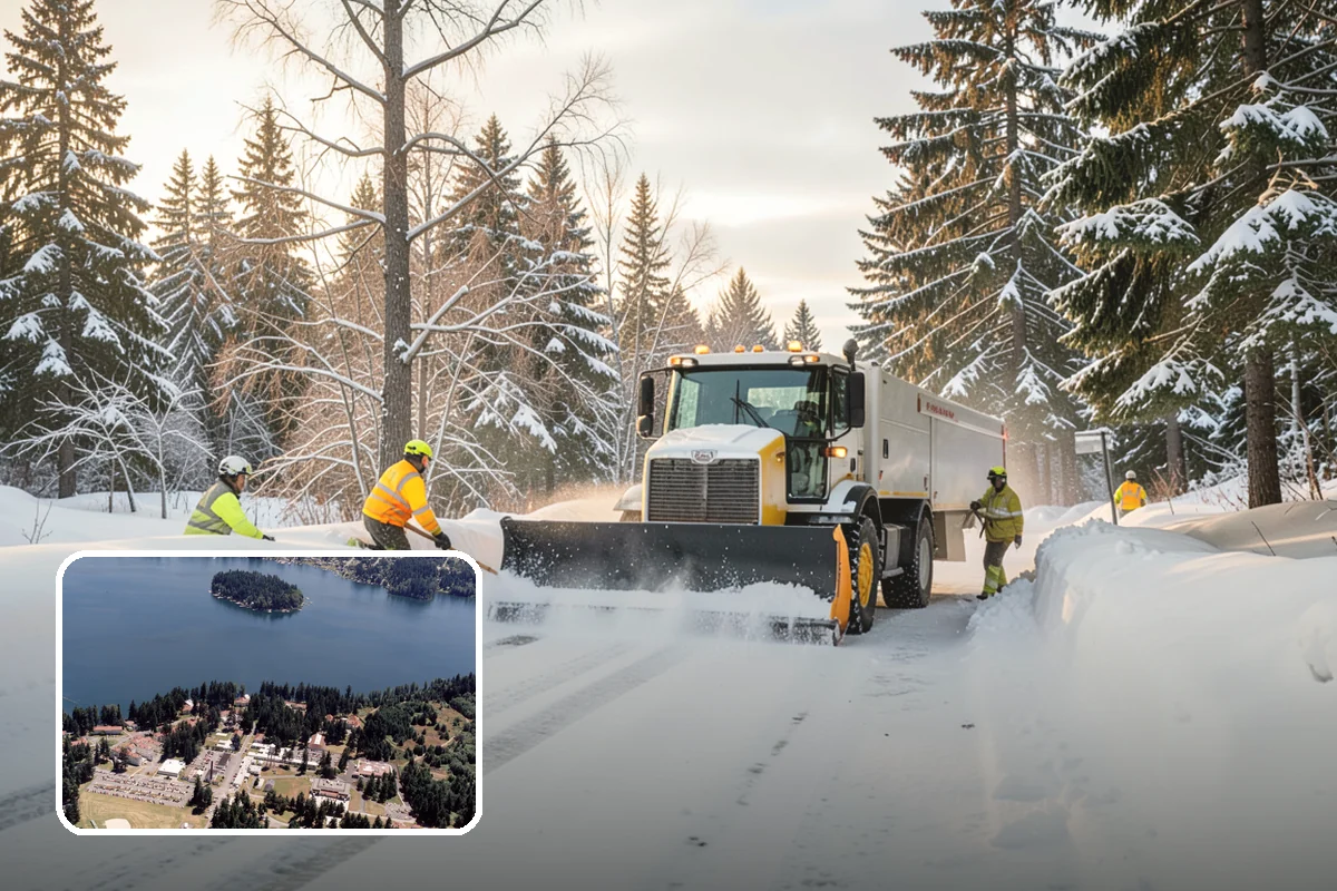 Sidewalk Sanding in Lakewood, Pierce County, WA - Instant traction in extreme cold