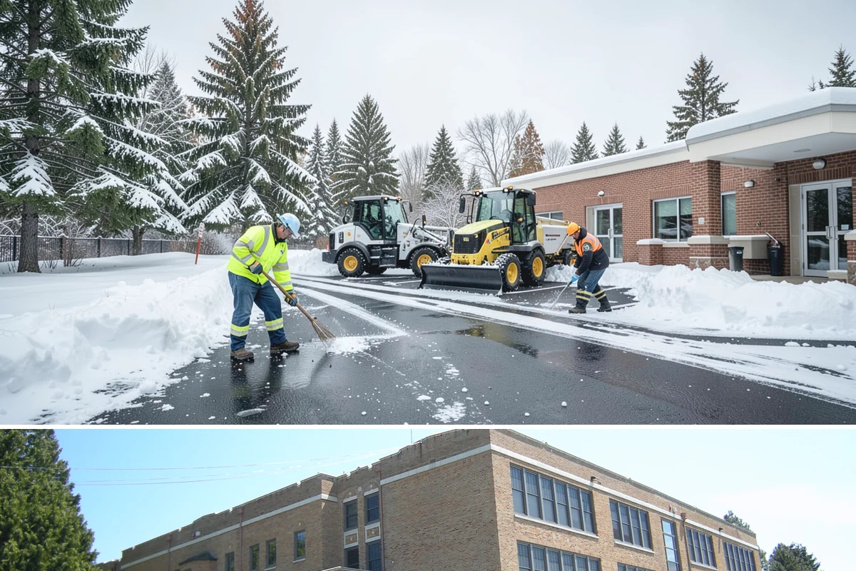 Sidewalk Sanding in Maple Valley, King County, WA - Sidewalk sanding is most needed during deep-cold snaps in the heart of winter.