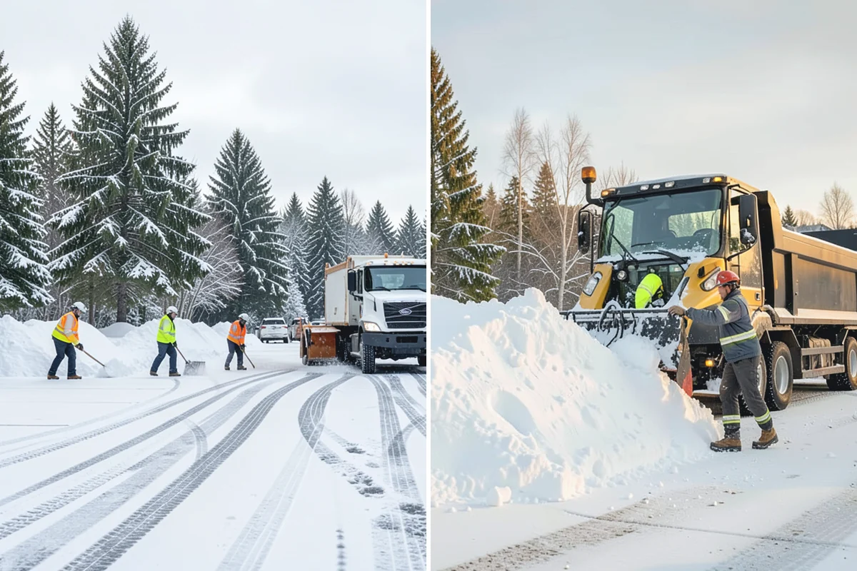 Sidewalk Sanding in Marysville, Snohomish County, WA - We check pavement temperatures against deicer limits
