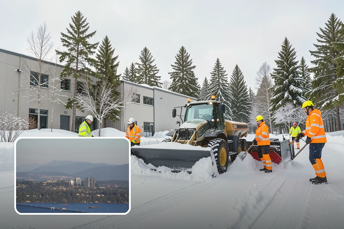 Sidewalk Sanding in Medina, King County, WA - Instant traction in extreme cold