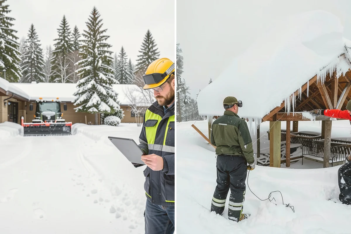 Sidewalk Sanding in Newcastle, King County, WA - We check pavement temperatures against deicer limits