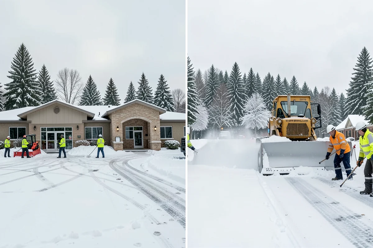 Sidewalk Sanding in Normandy Park, King County, WA - We check pavement temperatures against deicer limits