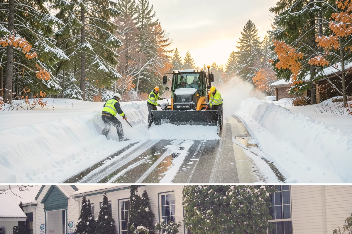 Sidewalk Sanding in Pacific, King County, WA - Sidewalk sanding is most needed during deep-cold snaps in the heart of winter.