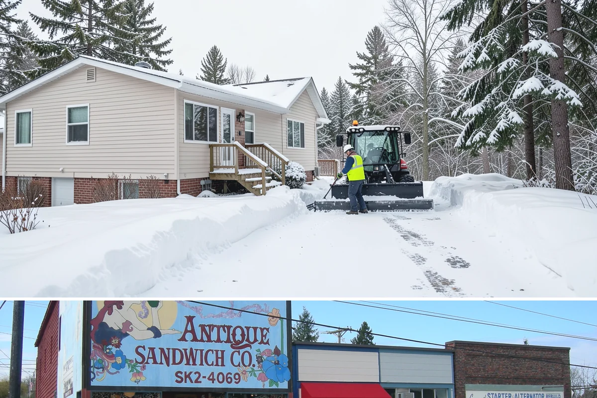 Sidewalk Sanding in Ruston, Pierce County, WA - Sidewalk sanding is most needed during deep-cold snaps in the heart of winter.