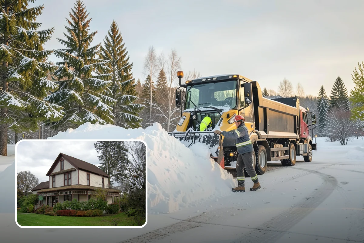 Sidewalk Sanding in Sumner, Pierce County, WA - Instant traction in extreme cold