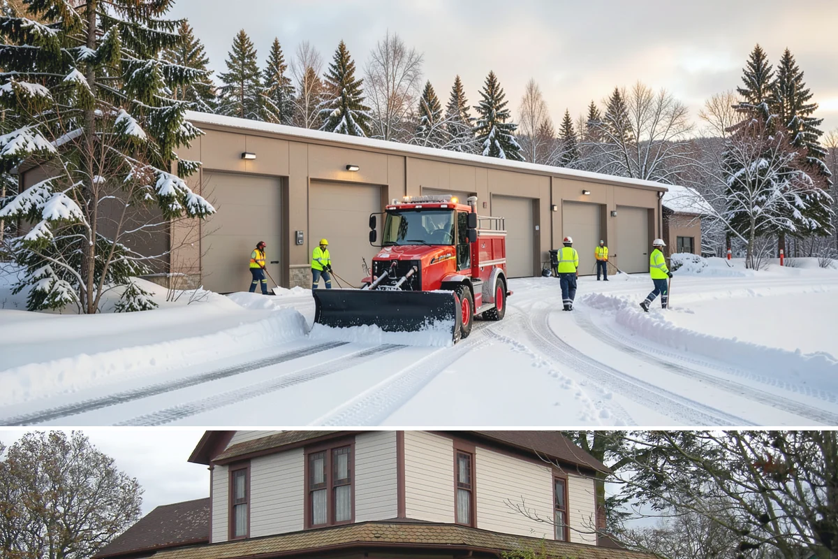 Sidewalk Sanding in Sumner, Pierce County, WA - Sidewalk sanding is most needed during deep-cold snaps in the heart of winter.