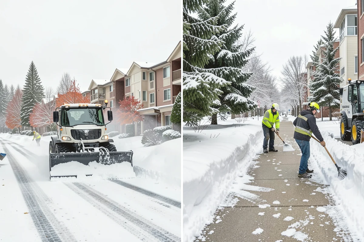 Sidewalk Sanding in Tukwila, King County, WA - We check pavement temperatures against deicer limits