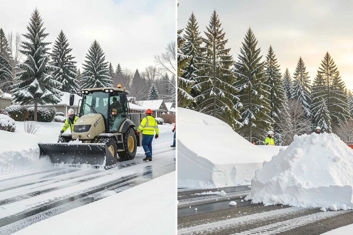 Sidewalk Sanding in Yarrow Point, King County, WA - We check pavement temperatures against deicer limits