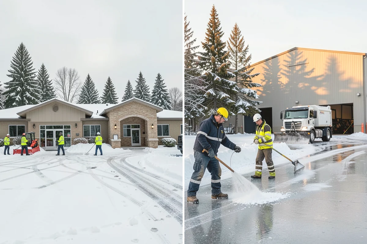 Sidewalk Shoveling in Carnation, King County, WA - We shovel the full walk width to the surface