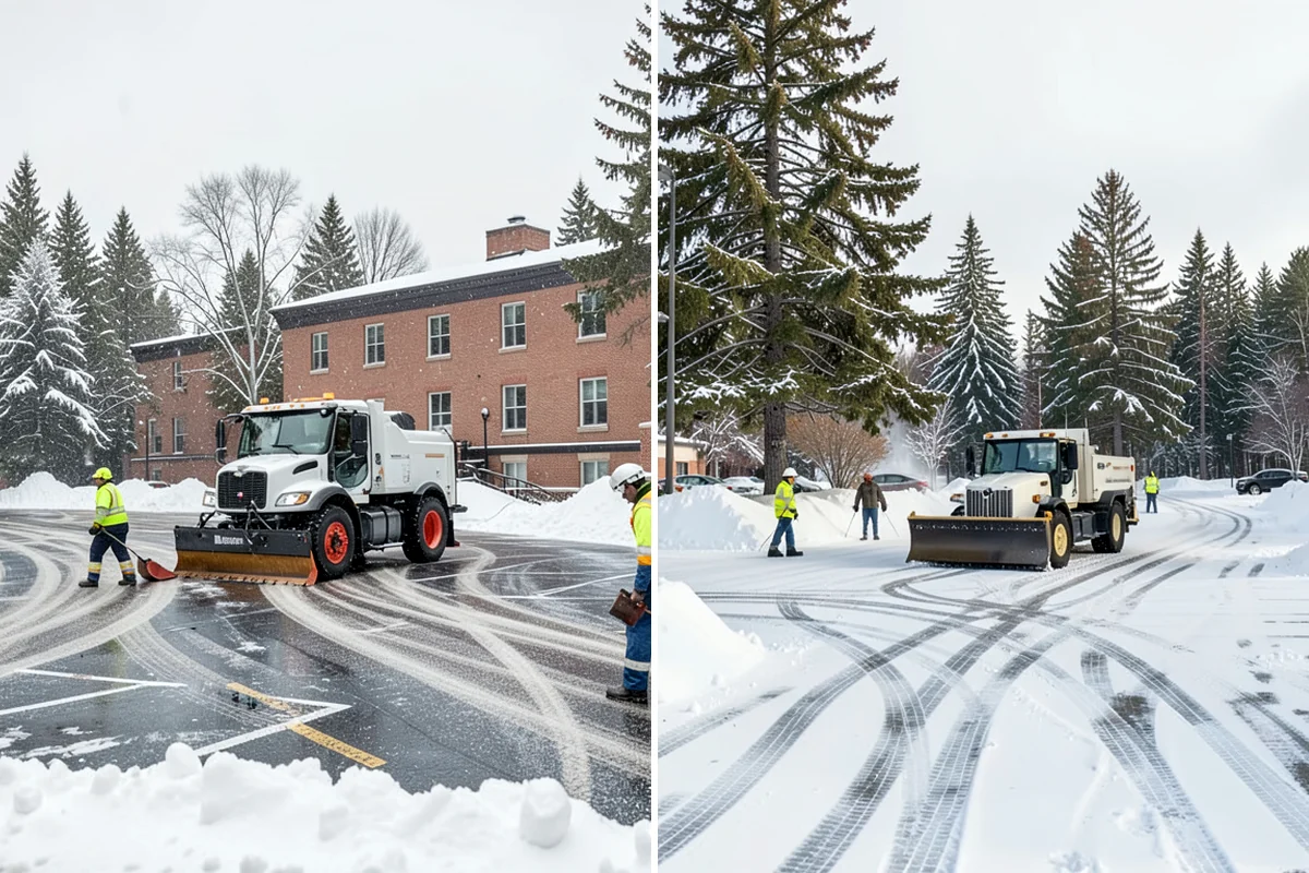 Sidewalk Shoveling in Clyde Hill, King County, WA - We shovel the full walk width to the surface