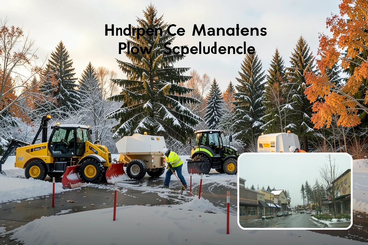 Sidewalk Shoveling in Mill Creek, Snohomish County, WA - Full-width clearing to the concrete