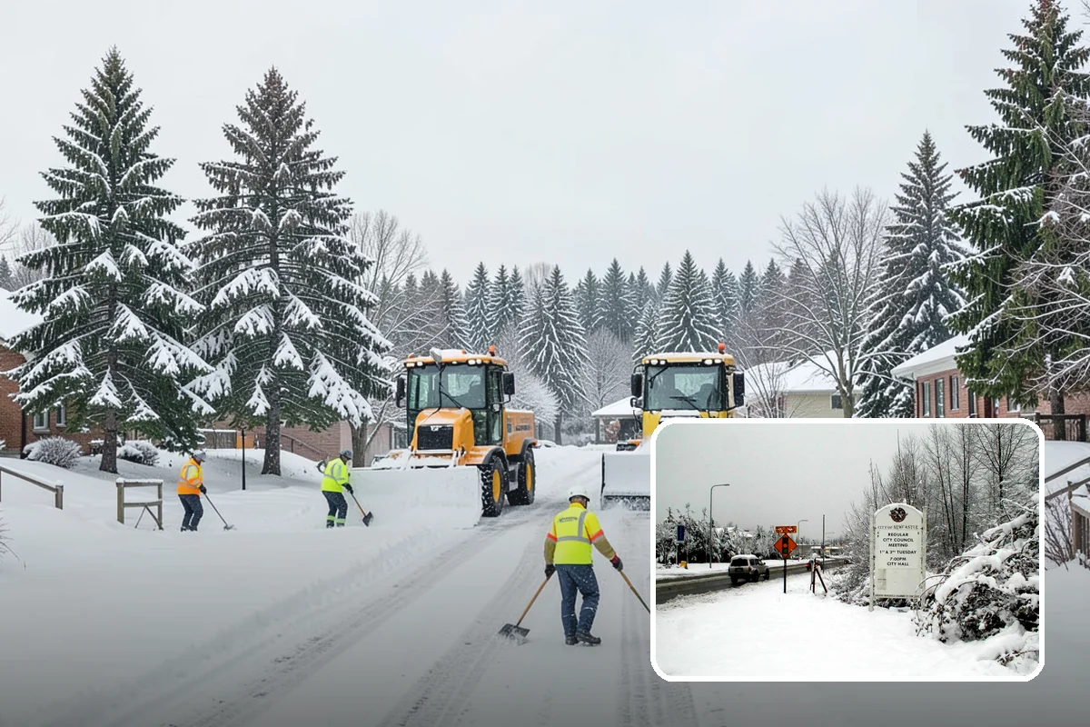 Sidewalk Shoveling in Newcastle, King County, WA - Full-width clearing to the concrete