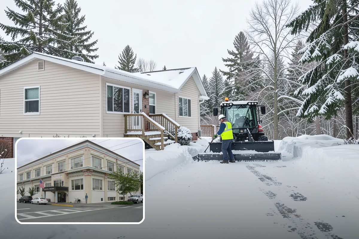 Sidewalk Snow Removal in Anacortes, Skagit County, WA - Keeps you compliant with local snow-clearing ordinances