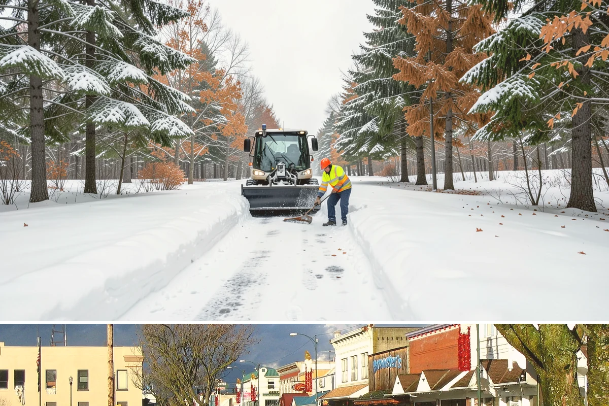 Sidewalk Snow Removal in Arlington, Snohomish County, WA - Sign up before the holidays so your frontage is covered the moment a lowland freeze triggers your city's clearing deadline.