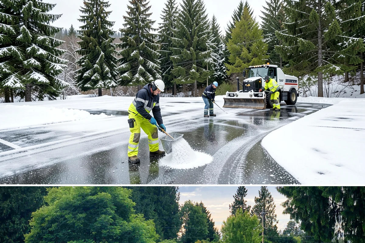 Sidewalk Snow Removal in Bonney Lake, Pierce County, WA - Sign up before the holidays so your frontage is covered the moment a lowland freeze triggers your city's clearing deadline.