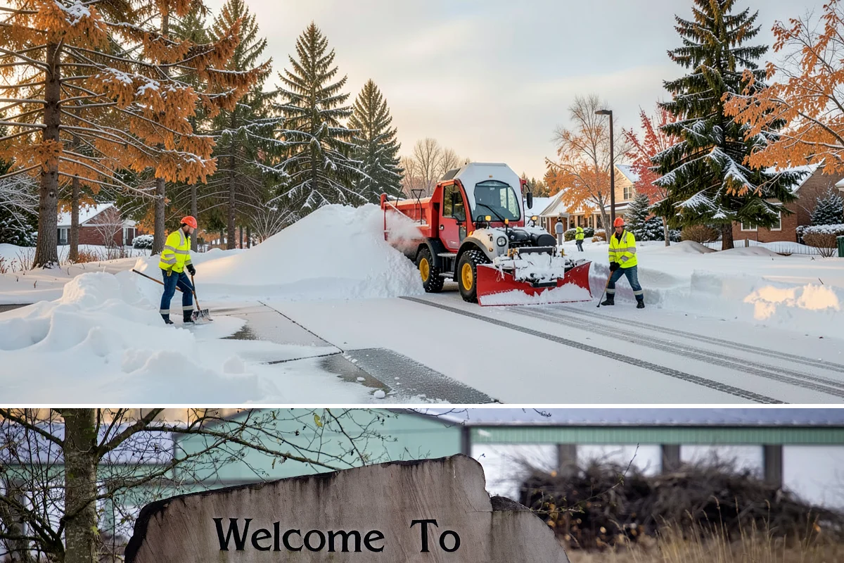 Sidewalk Snow Removal in Buckley, Pierce County, WA - Sign up before the holidays so your frontage is covered the moment a lowland freeze triggers your city's clearing deadline.