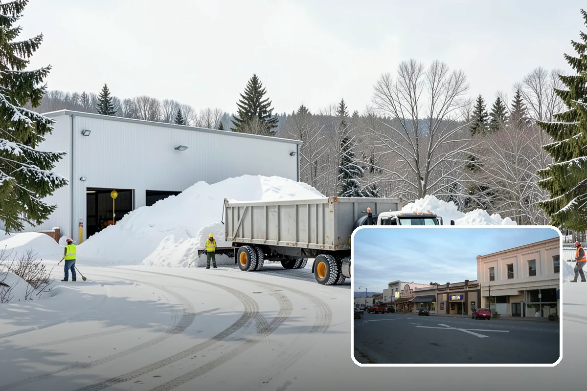 Sidewalk Snow Removal in Burlington, Skagit County, WA - Keeps you compliant with local snow-clearing ordinances