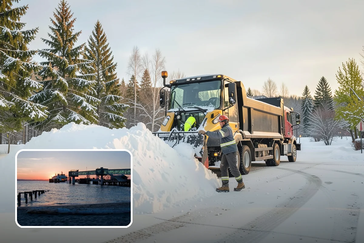 Sidewalk Snow Removal in Edmonds, Snohomish County, WA - Keeps you compliant with local snow-clearing ordinances