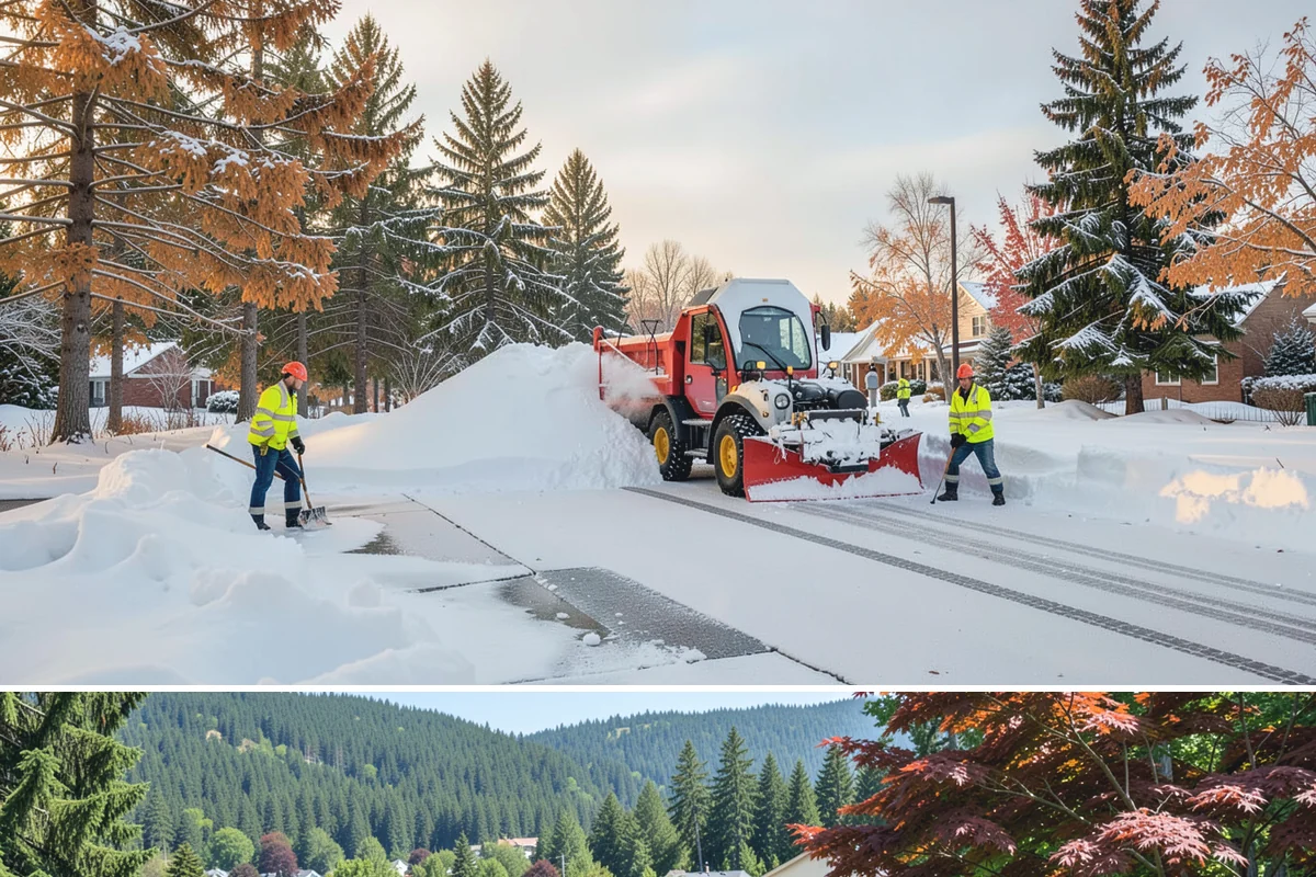 Sidewalk Snow Removal in Index, Snohomish County, WA - Sign up before the holidays so your frontage is covered the moment a lowland freeze triggers your city's clearing deadline.