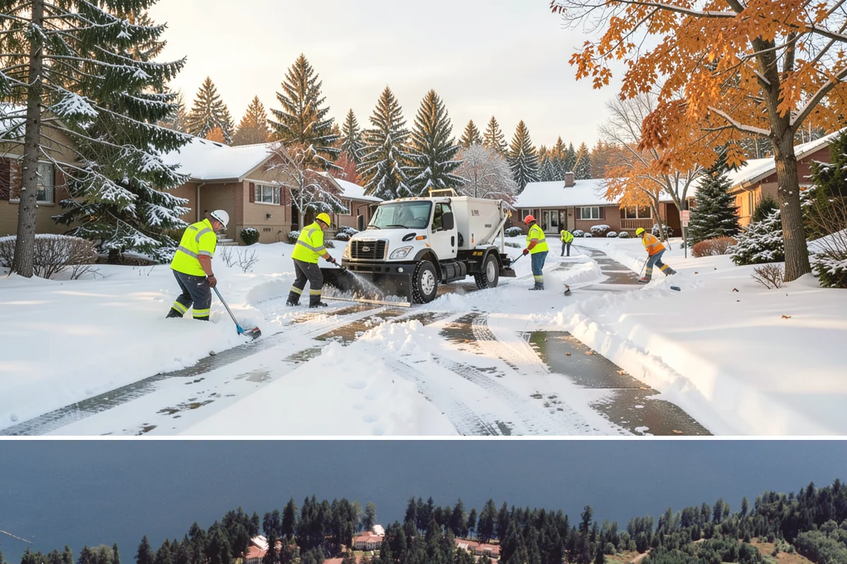 Sidewalk Snow Removal in Lakewood, Pierce County, WA - Sign up before the holidays so your frontage is covered the moment a lowland freeze triggers your city's clearing deadline.