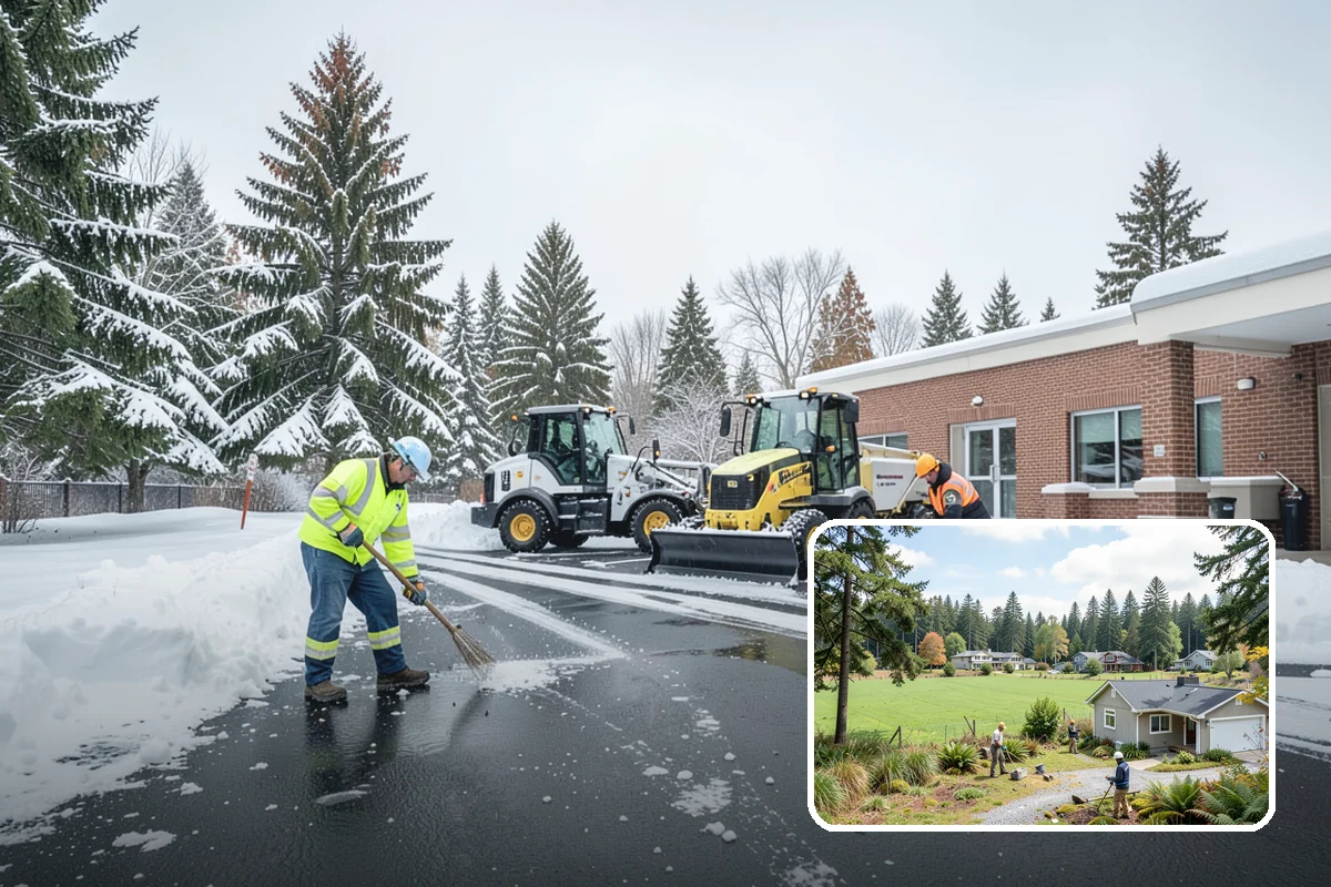 Sidewalk Snow Removal in Lyman, Skagit County, WA - Keeps you compliant with local snow-clearing ordinances